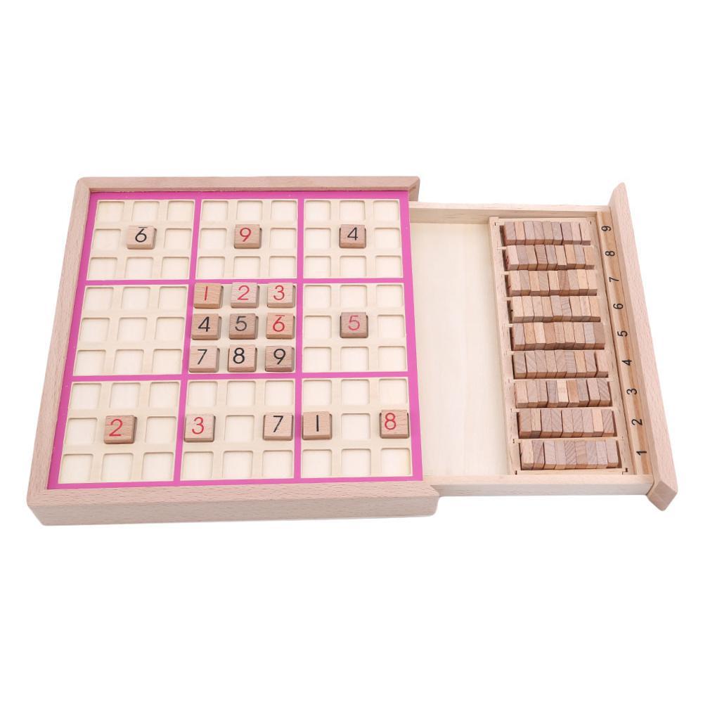 Sudoku Chess Beech table game