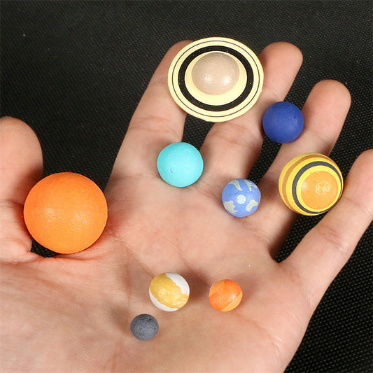 Simulation of The Solar System Model Figurines