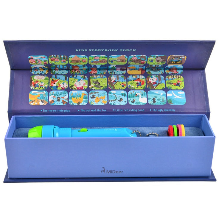 Cartoon Storybook Cards - LED Projection Flashlight