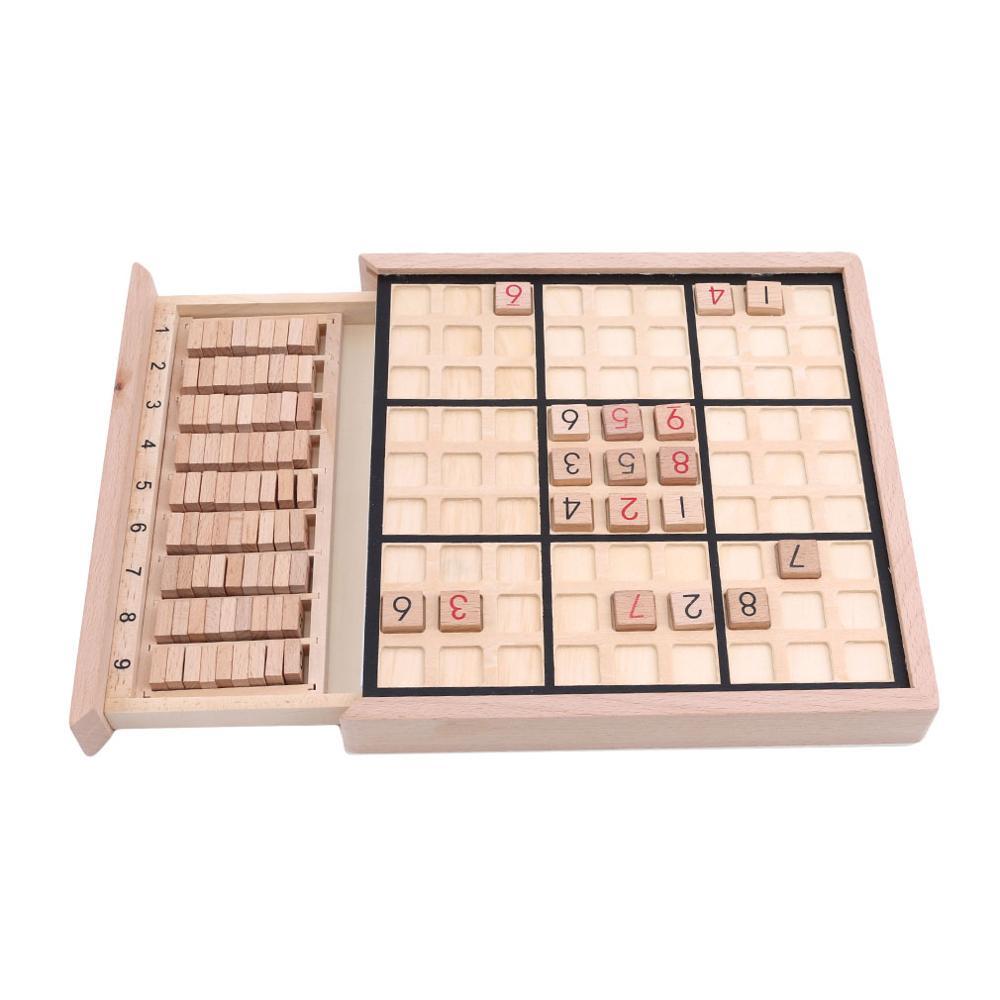 Sudoku Chess Beech table game