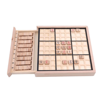 Sudoku Chess Beech table game