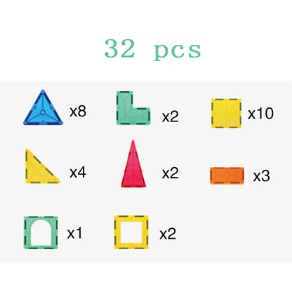 Transparent Building Blocks Toy