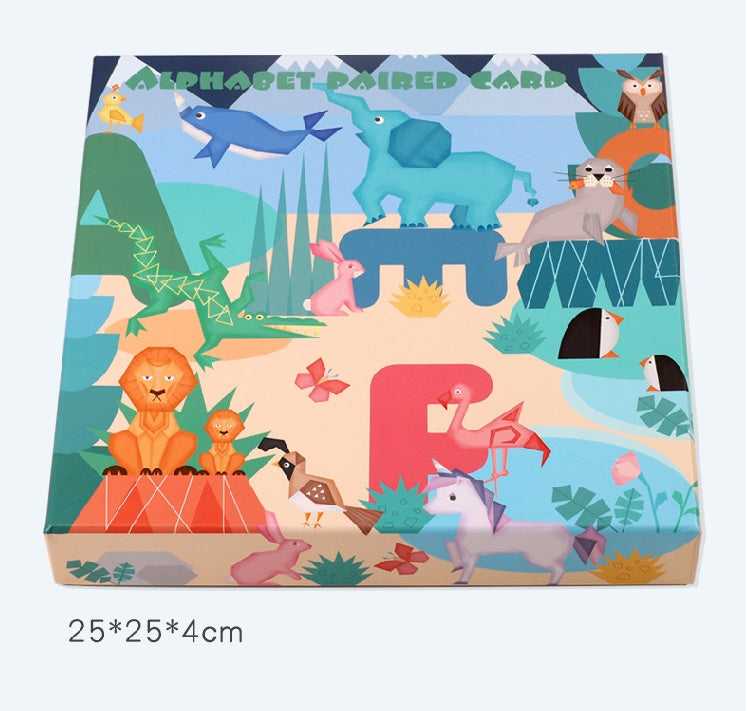 Wooden Memory Cards Game