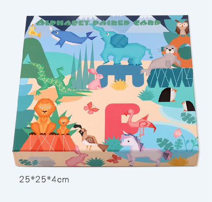 Wooden Memory Cards Game