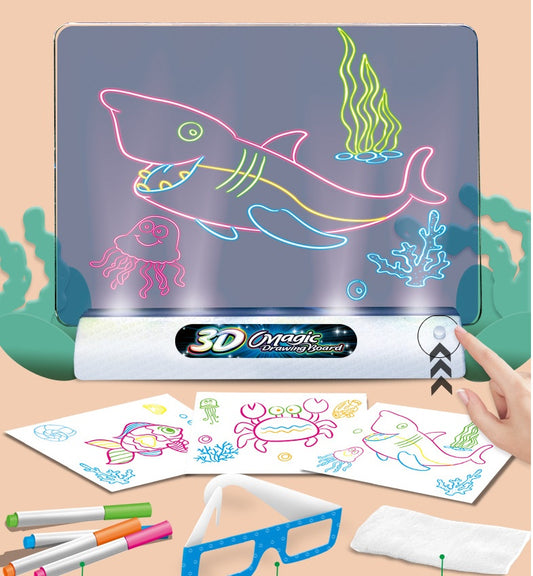 Magic 3D Drawing LED Board