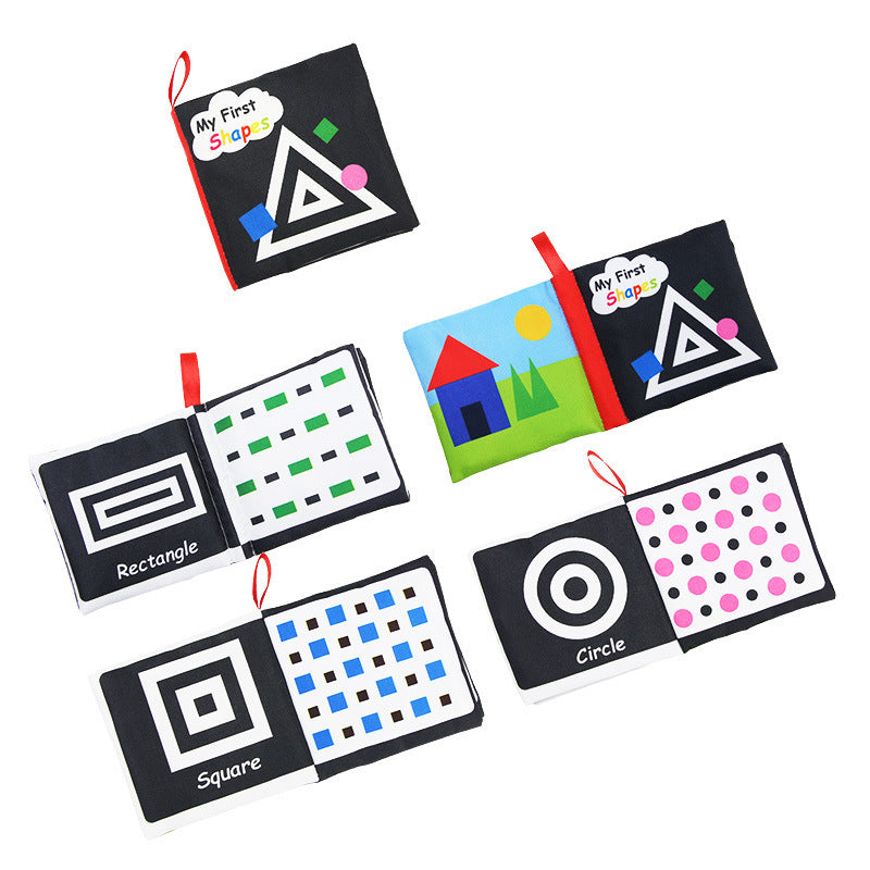 Montessori Rattle Cloth Book for Babies