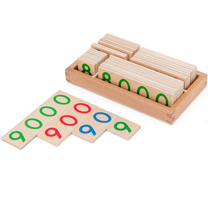 Wooden Montessori Mathematics teaching aid