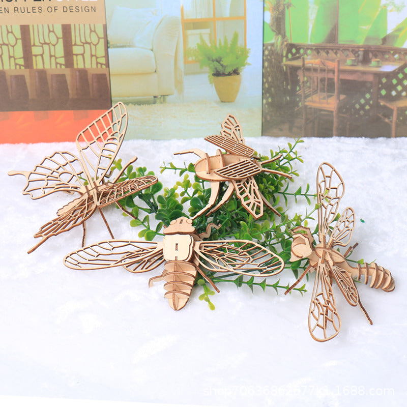 3D Insect Wooden Puzzle