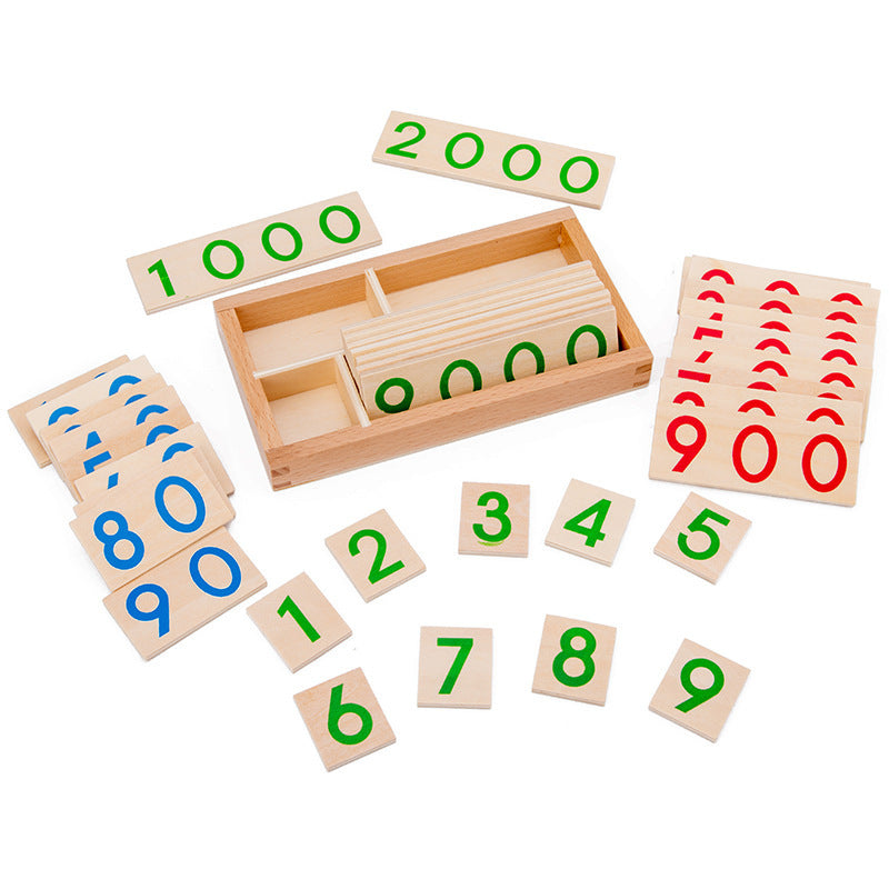 Wooden Montessori Mathematics teaching aid