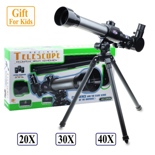40x Outdoor Astronomy Monocular Telescope