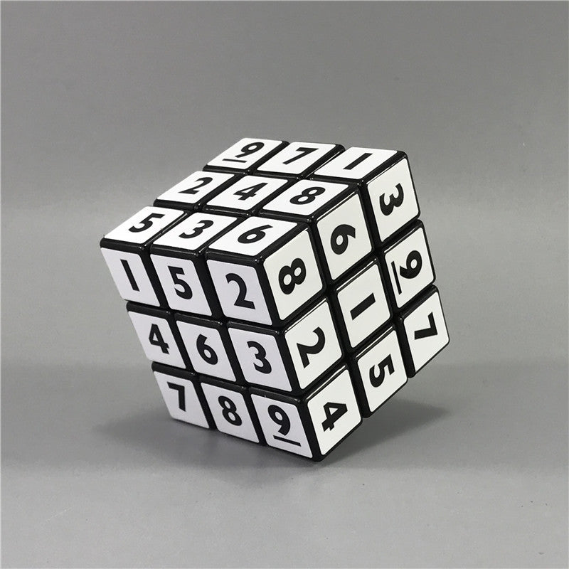 Three-order Black and White Rubik's Cube