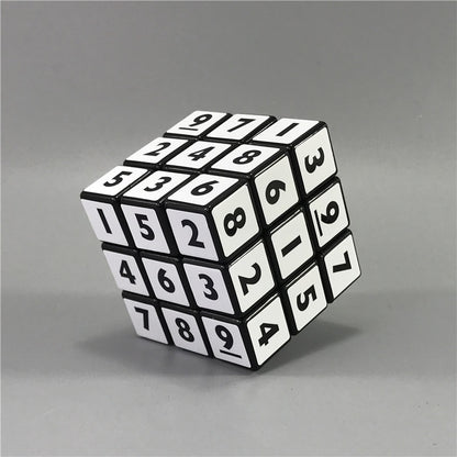 Three-order Black and White Rubik's Cube