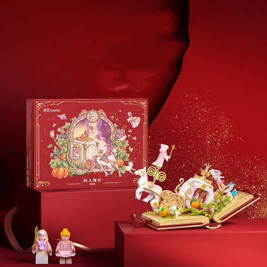 3D Building Blocks Storybook Set | 400-800 Pieces Educational Construction Toy