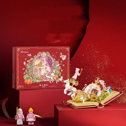 3D Building Blocks Storybook Set | 400-800 Pieces Educational Construction Toy