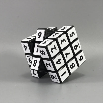 Three-order Black and White Rubik's Cube