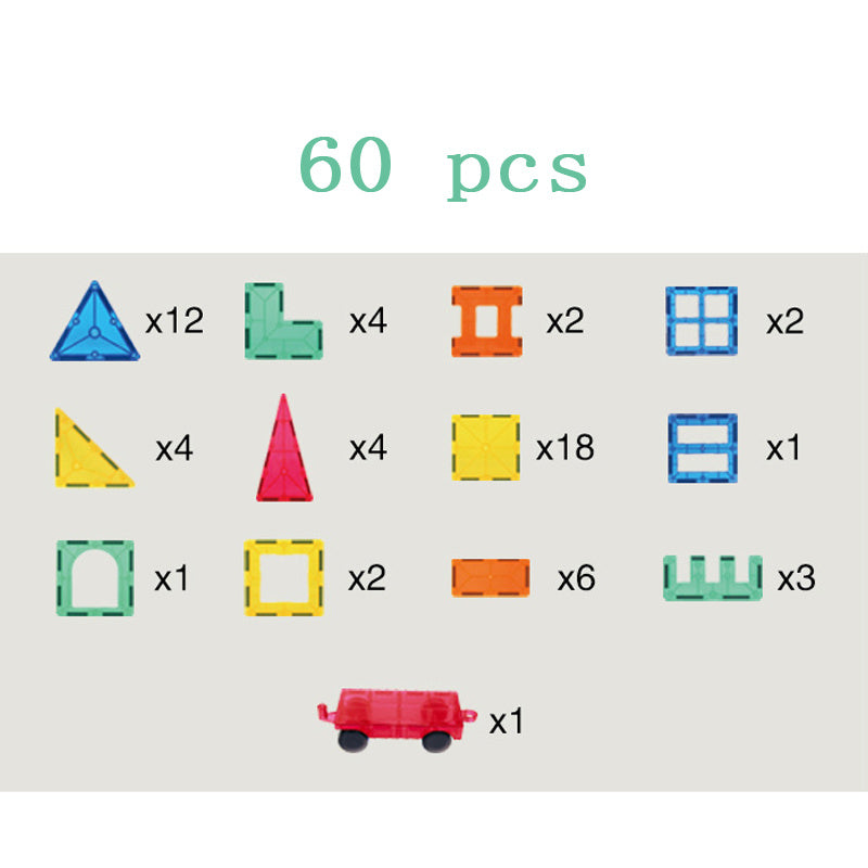 Transparent Building Blocks Toy