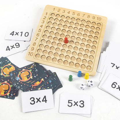 Puzzle board for Arithmetic Teaching Aid